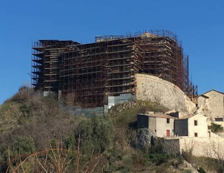 Castle of Carpineto Sinello, Italy